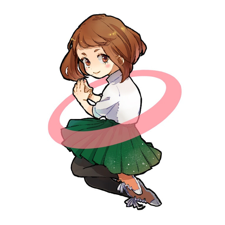 お茶子アクリルキーホルダー