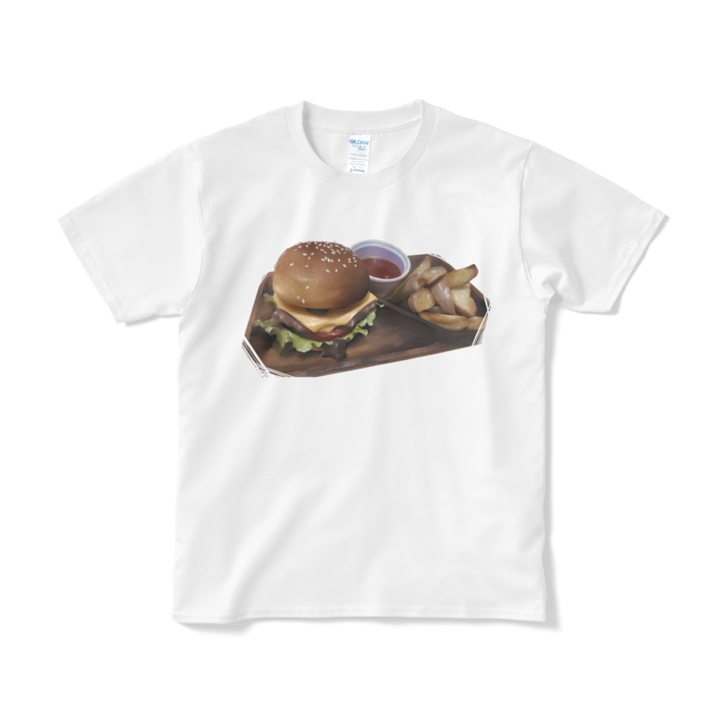 チーズバーガーセットTシャツ