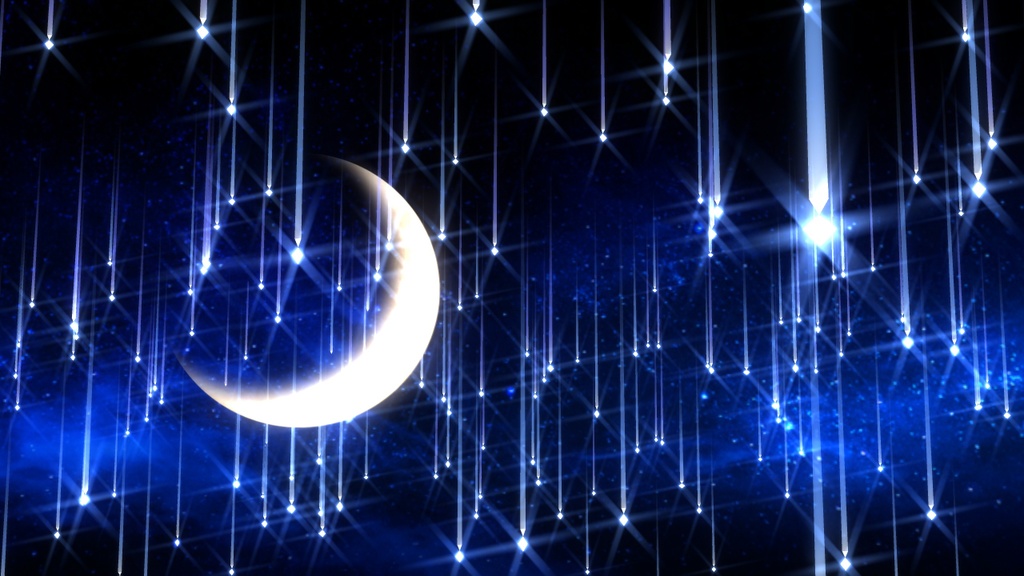 【無料MMD】星の雨ステージ