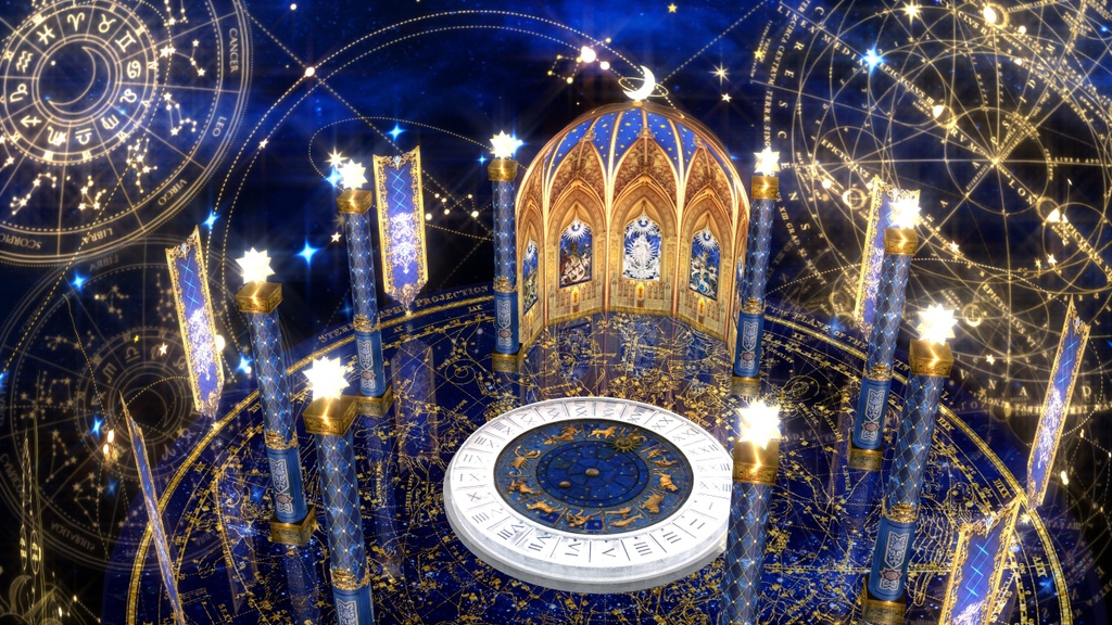 【無料MMD】天文ステージ