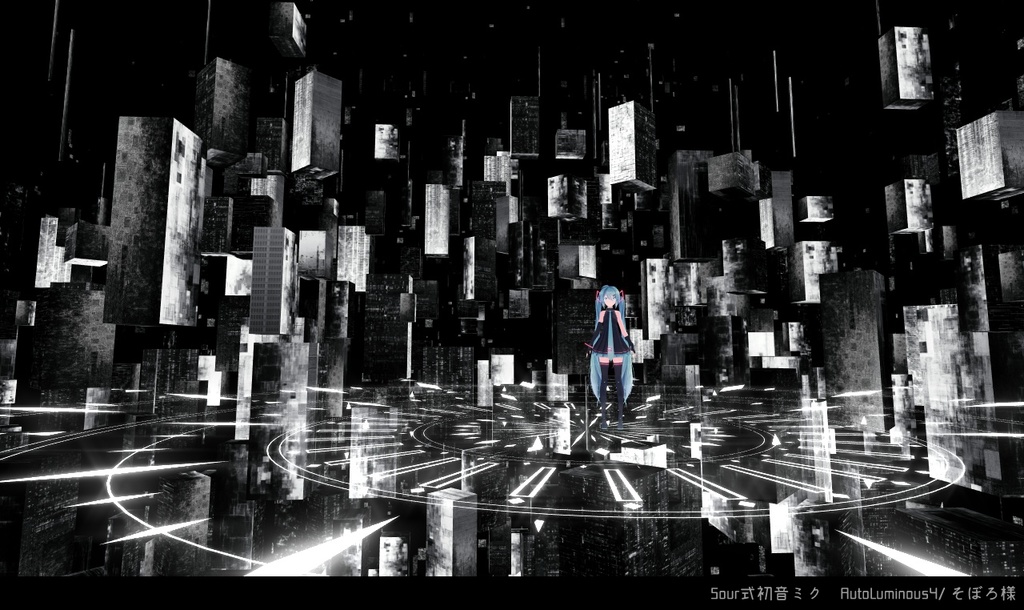 【無料MMD】黒の都市