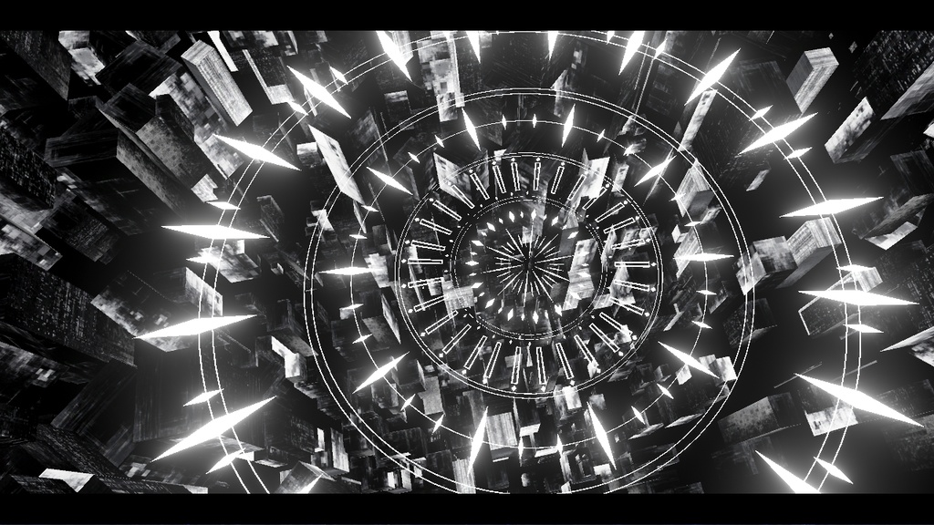 【VRC対応】黒の都市ステージ【UnityPackage】