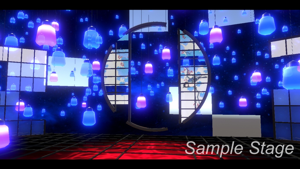 ランプステージ【Vtuber, VRC, 動画制作で使えるUnityPackage】