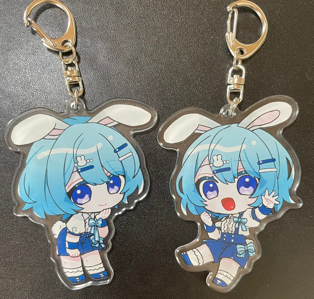 うさぎアクリルキーホルダーA