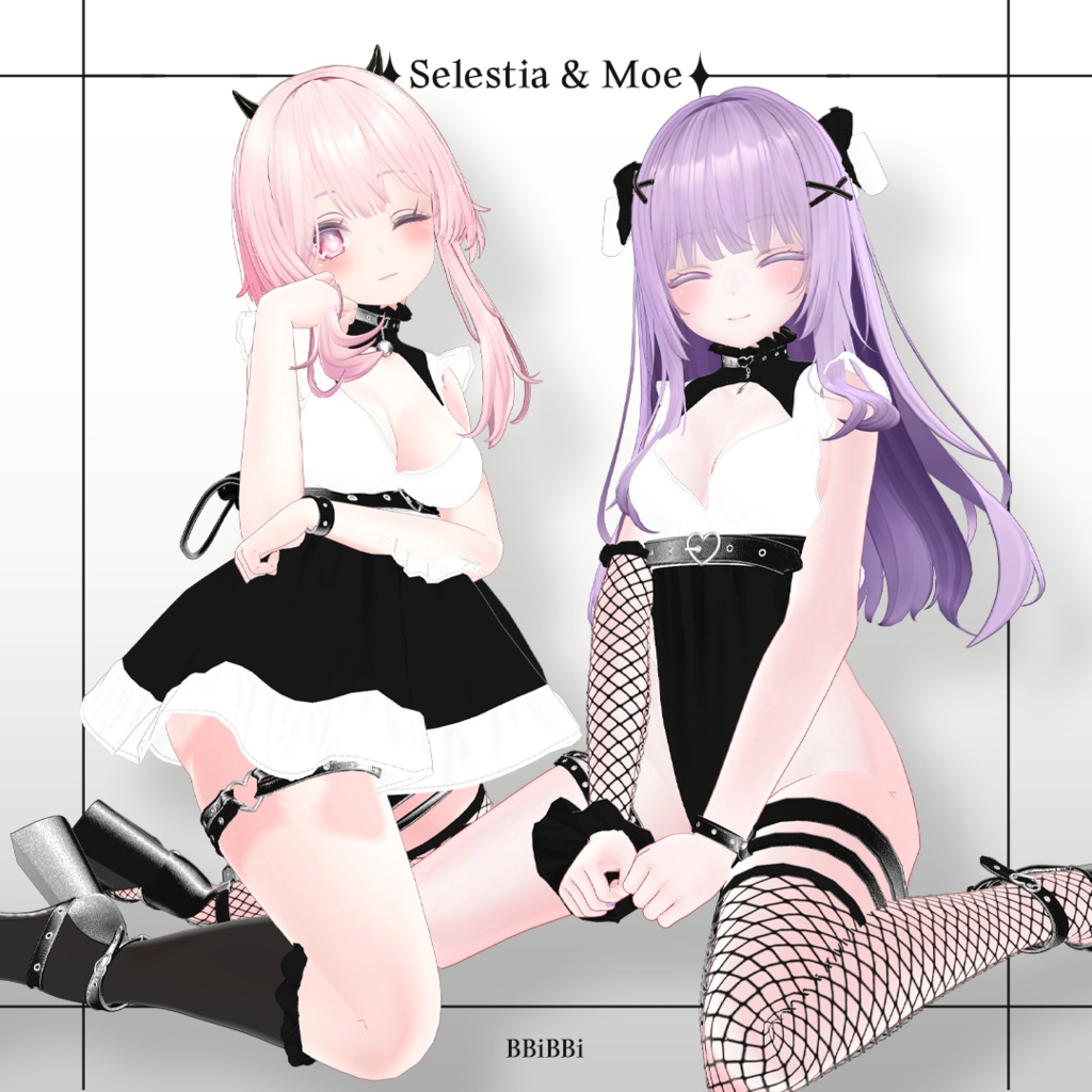 【7アバター対応】 かわいい悪魔メイド♥Cute Devil Maid