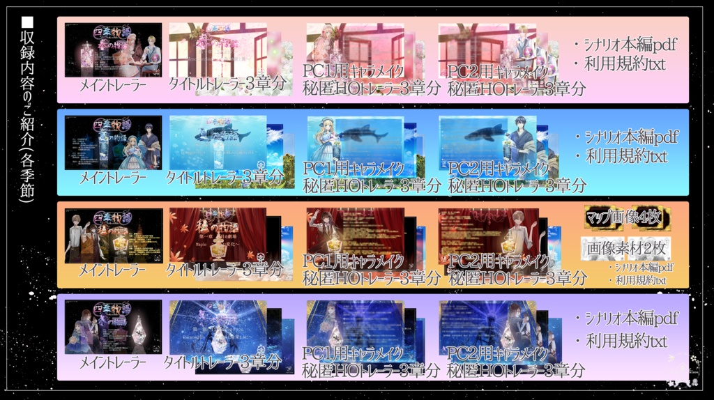 CoCシナリオ「四季物語」【8/5「秋の物語」素材修正】