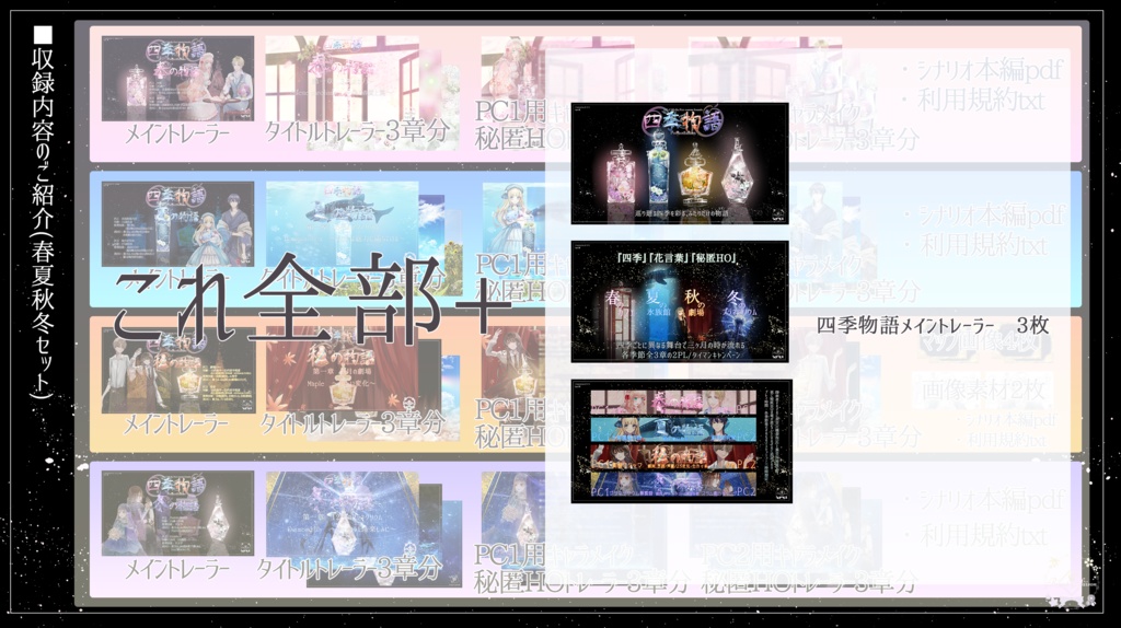 CoCシナリオ「四季物語」【8/5「秋の物語」素材修正】