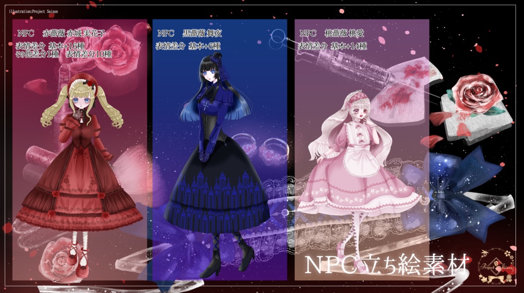 CoCシナリオ「今夜、ロリィタのお茶会で。」