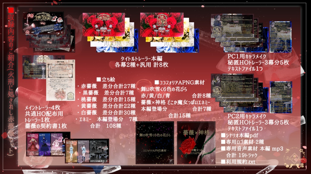 CoCシナリオ「今夜、ロリィタのお茶会で。」