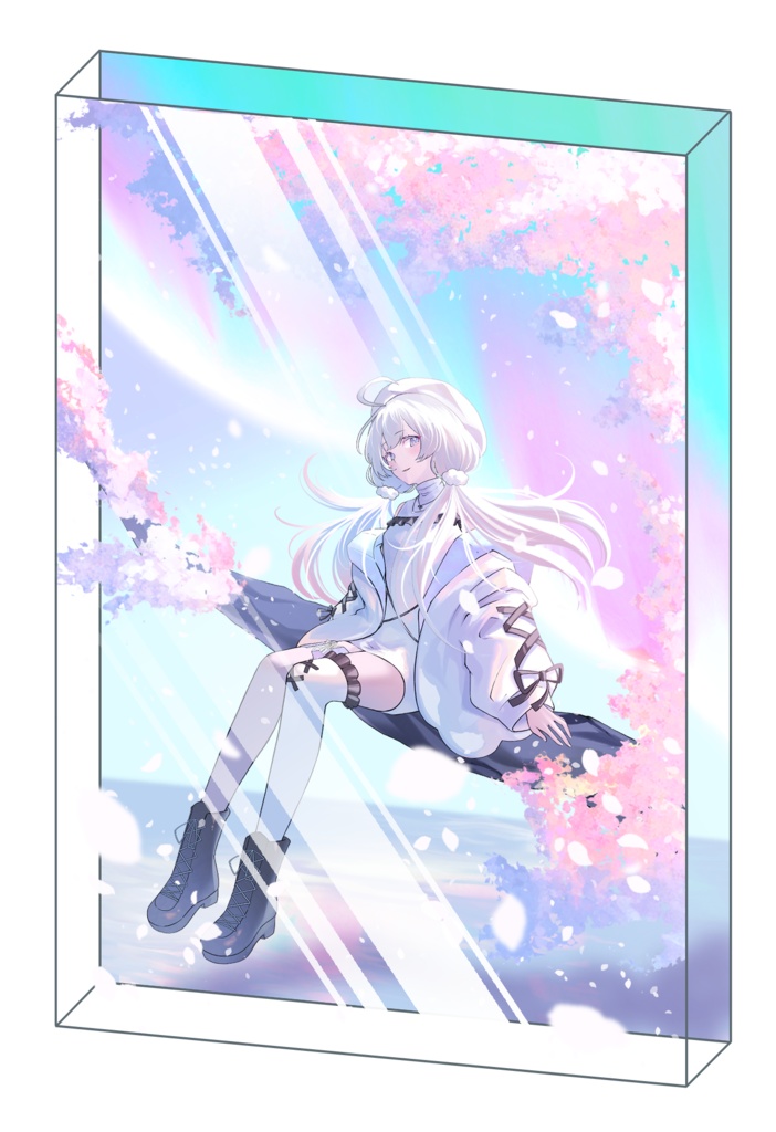 【まゆるbloom】生誕記念アクリルブロック