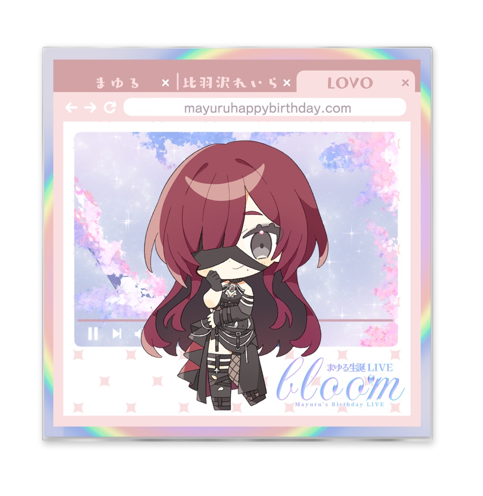 【まゆるbloom】アクリルキャンバス