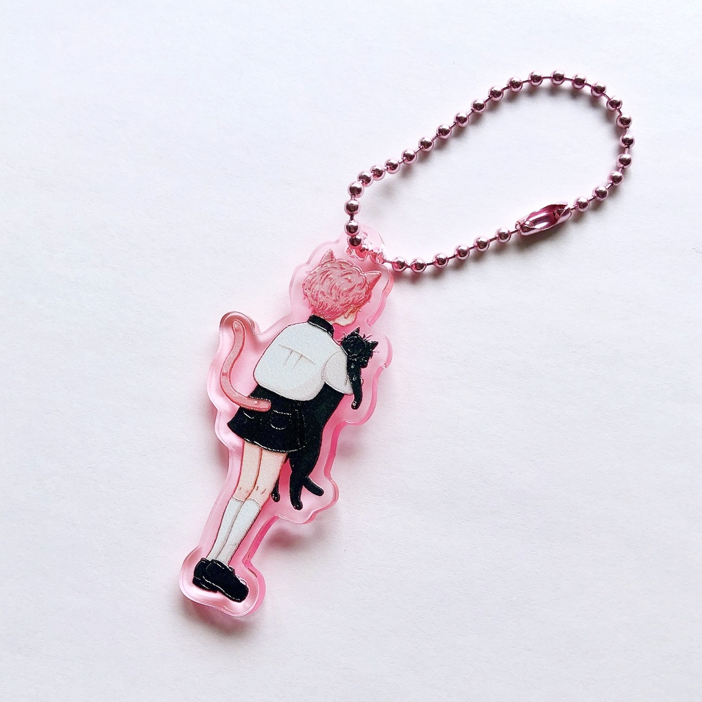 ちびアクキー 抱っこ