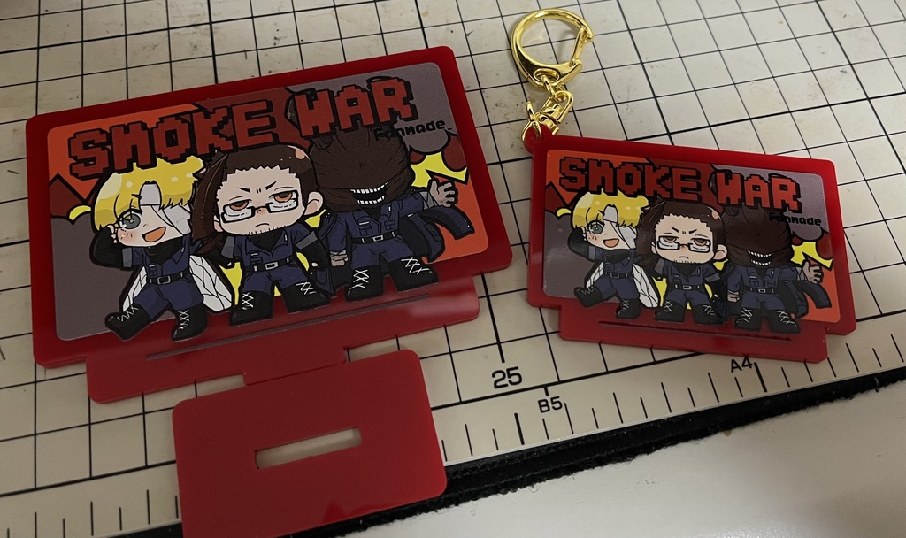 【1月大阪頒布】旧G社レトロゲーカセット風アクスタ/キーホルダー