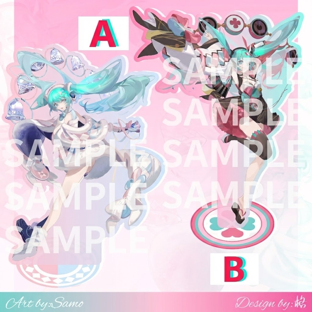 【Samo】C107 初音ミク アクリルスタンド (全4種)