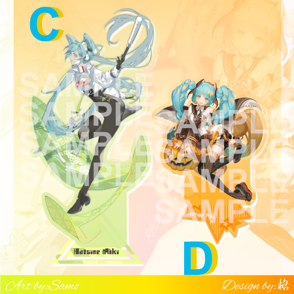 【Samo】C107 初音ミク アクリルスタンド (全4種)