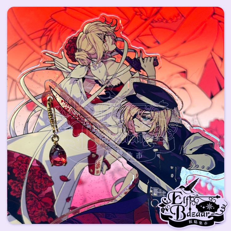 【からくり卍ばーすと】ホログラムアクリルスタンド
