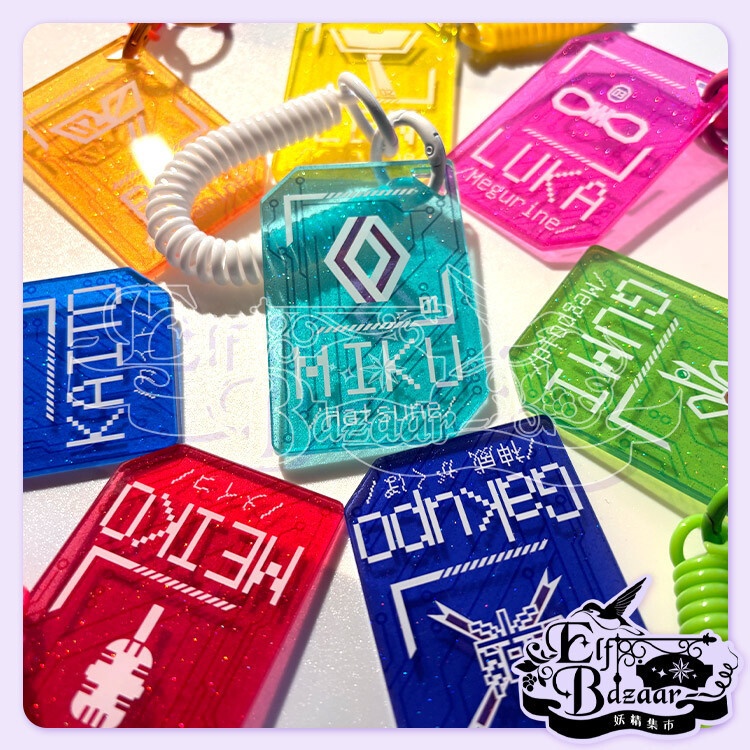 【VOCALOID】キャラクターイメージ アクリルチャーム 全8種