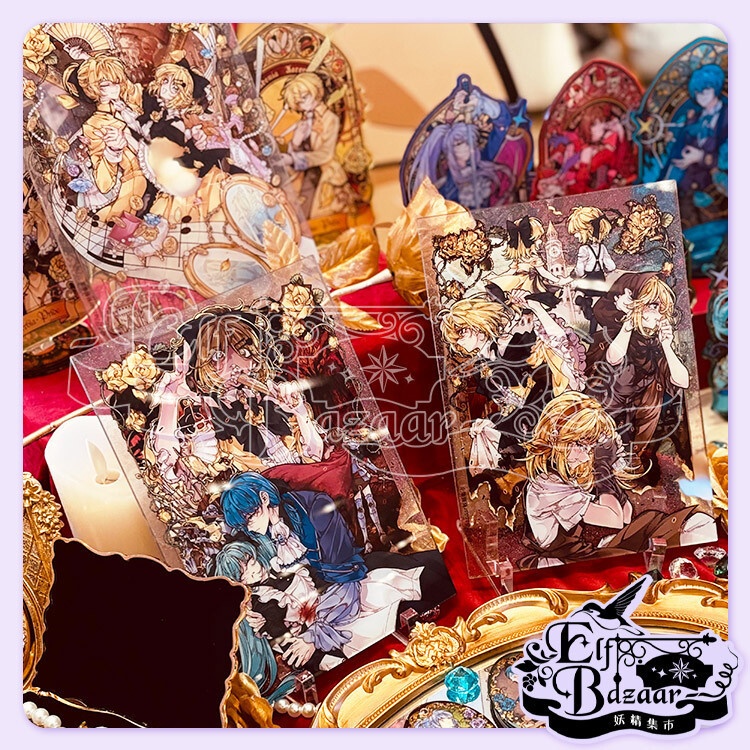 【悪ノ大罪】ホログラムアクリルパネル(スタンド付)