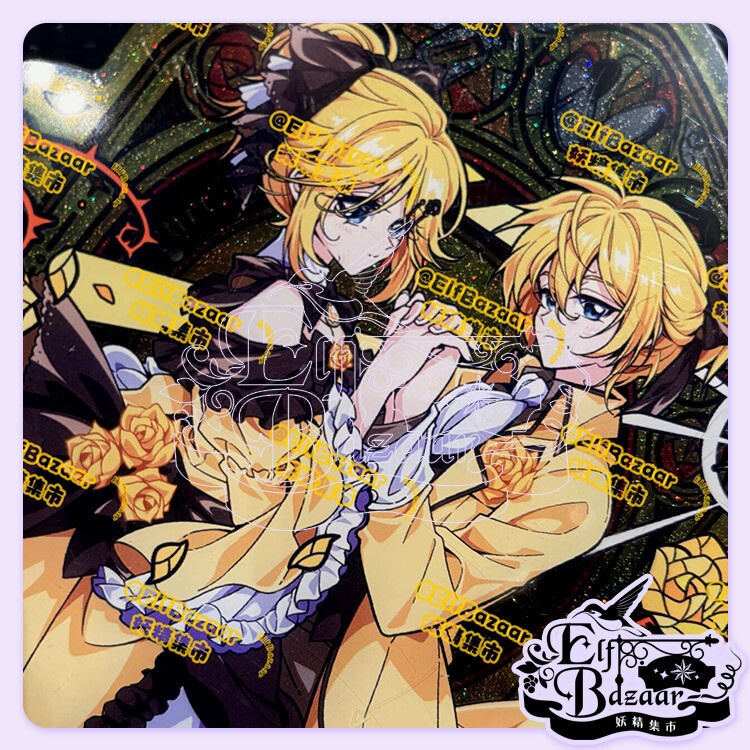 【運命の双子】ホログラムアクリルパネル