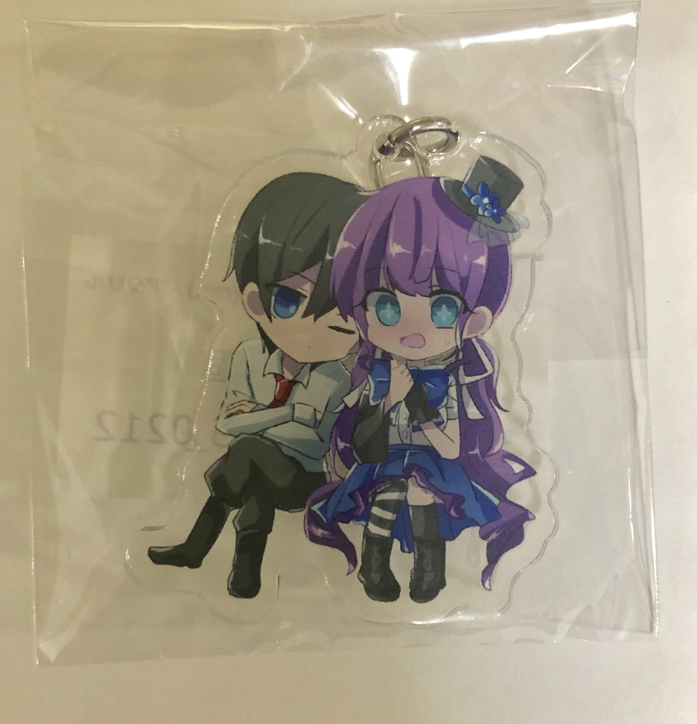 宵むむアクリルキーホルダー(50×50mm)