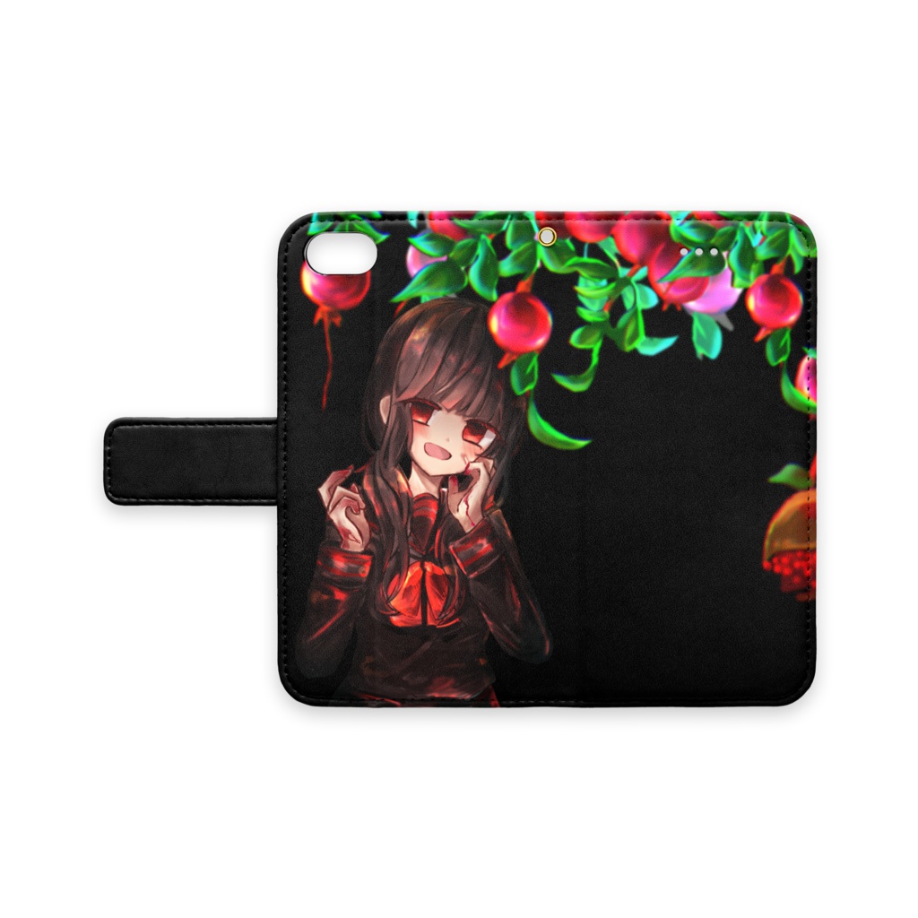 iPhoneケース(柘榴)
