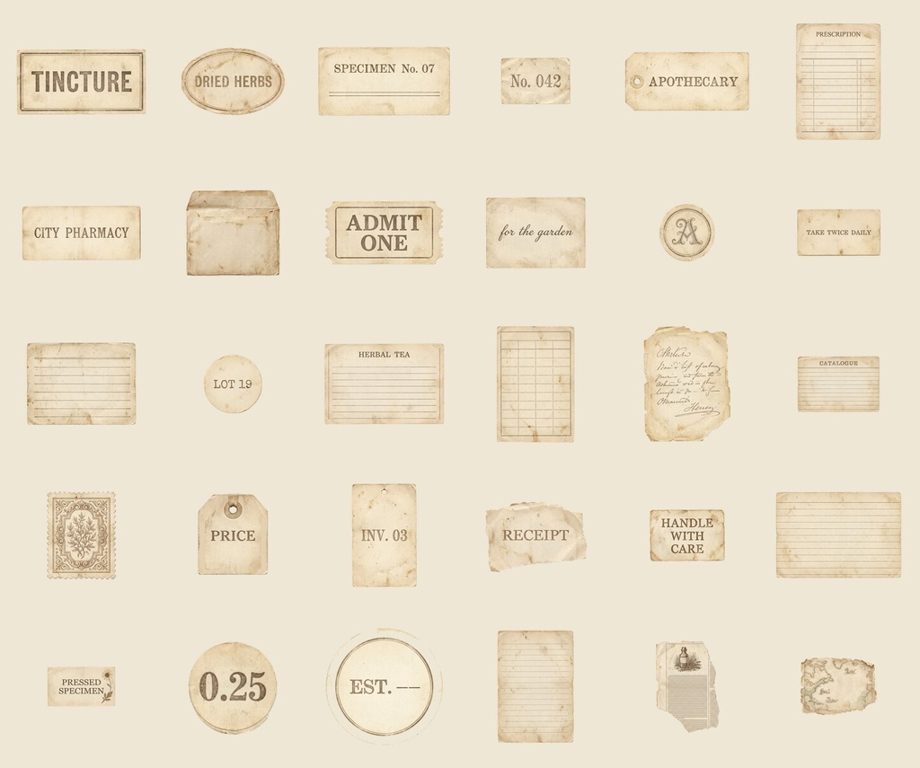 ANTIQUE APOTHECARY 110点セット