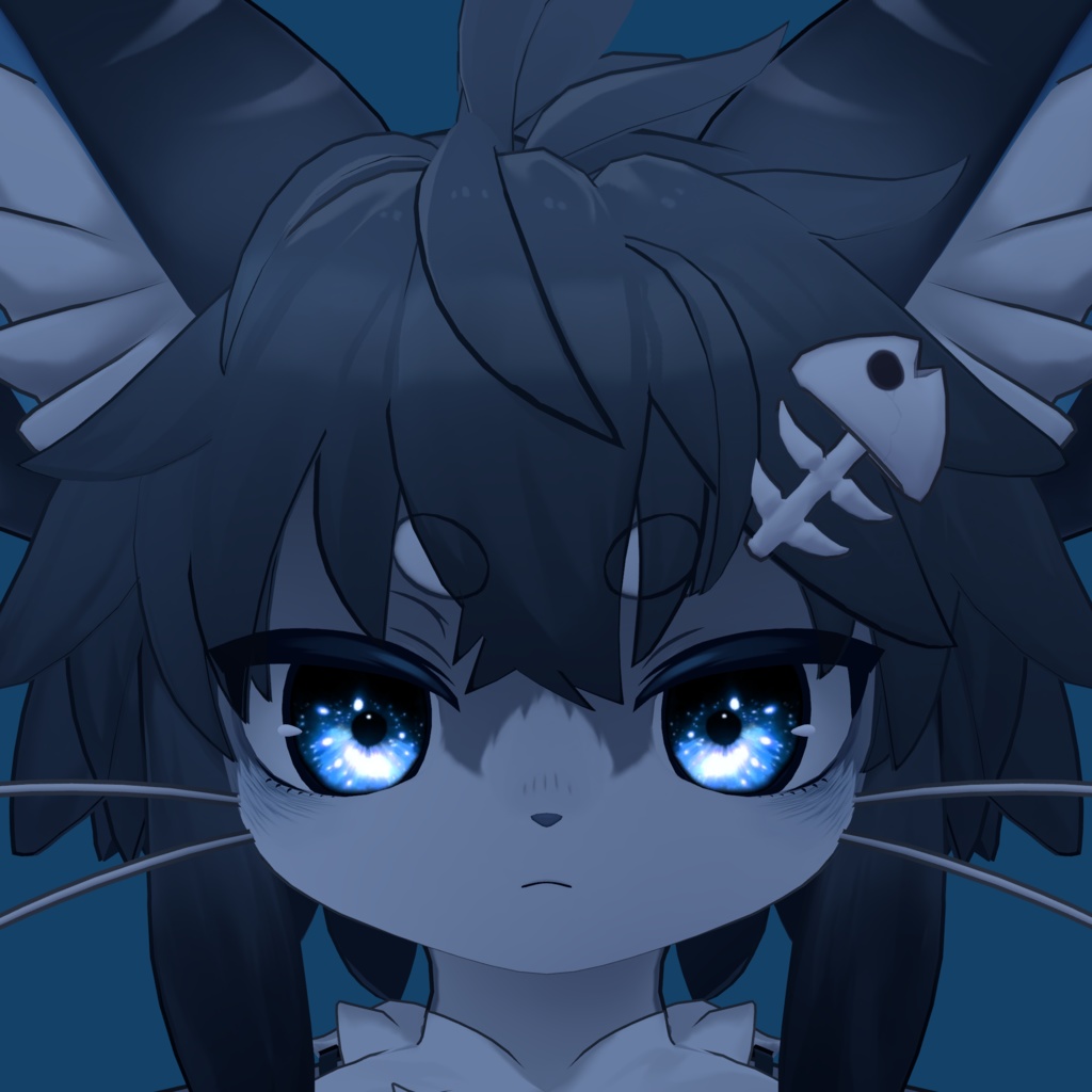 【12アバター対応】lunaxis eye - VRC向けアイテクスチャ (7色)