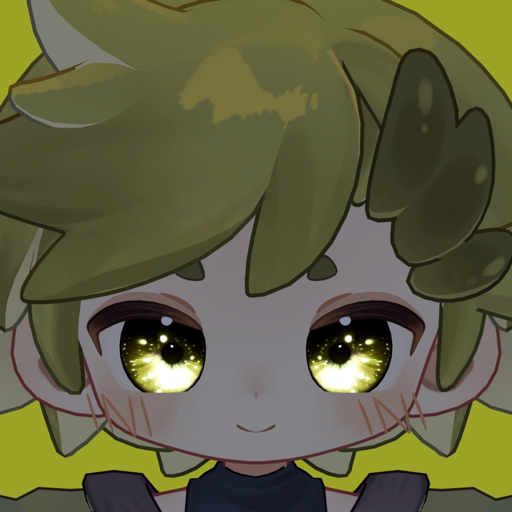 【12アバター対応】lunaxis eye - VRC向けアイテクスチャ (7色)