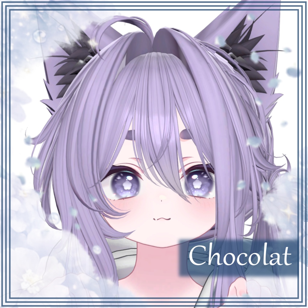 《 6avatar 》 ❀𝘿𝙚𝙬𝙮 𝙁𝙡𝙤𝙬𝙚𝙧 𝙀𝙮𝙚❀ 9color #YFN_VRC