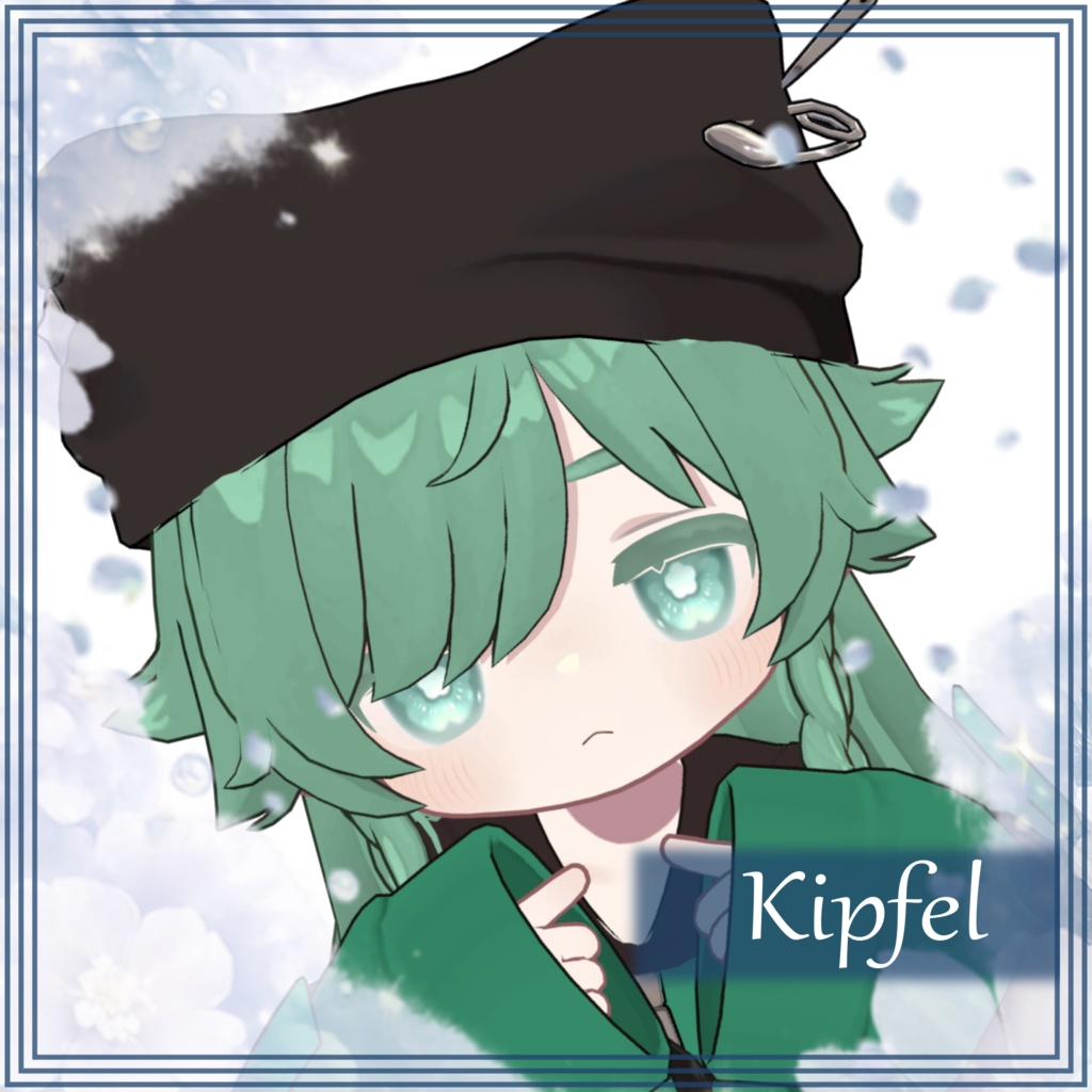 《 6avatar 》 ❀𝘿𝙚𝙬𝙮 𝙁𝙡𝙤𝙬𝙚𝙧 𝙀𝙮𝙚❀ 9color #YFN_VRC