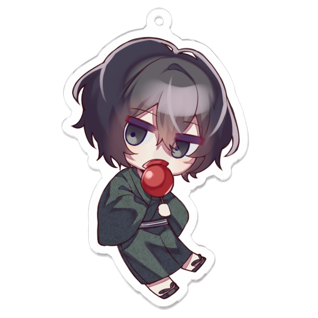 浴衣岡倉 アクリルキーホルダー