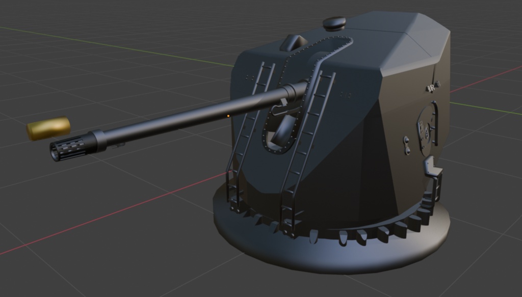 Oto melara 127mm gun