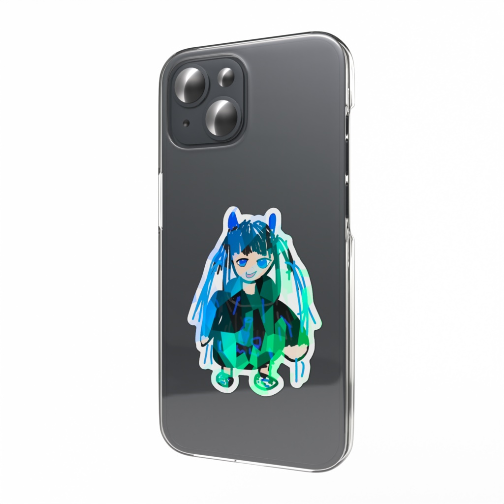 西崎るるステッカー（クラシックver.）