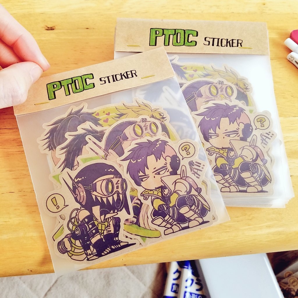 PTOC sticker