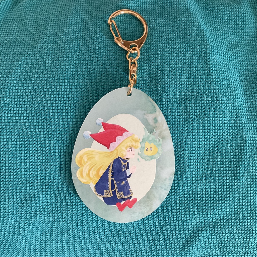 シャルロット大理石アクリルキーホルダーおまけ冊子付