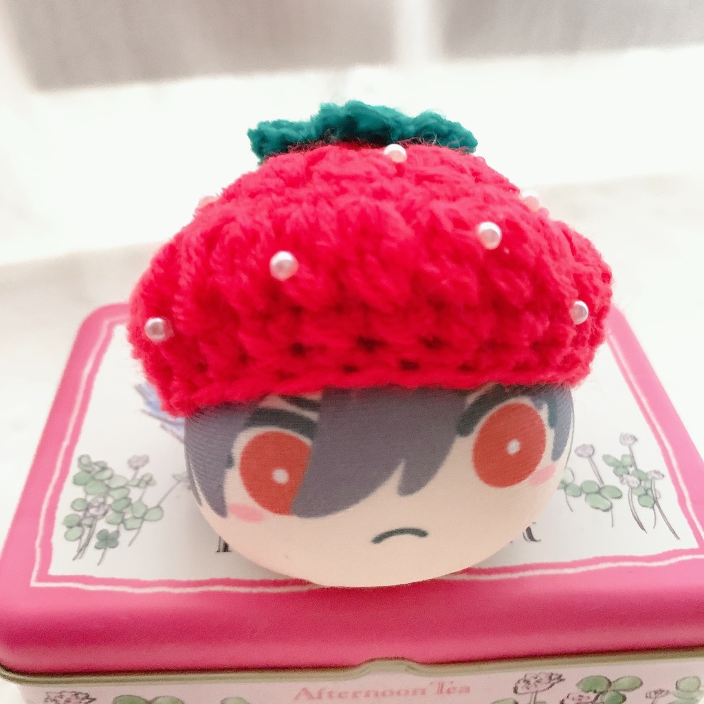 ♡いちごのお帽子♡ちびサイズ♡チェリー♡