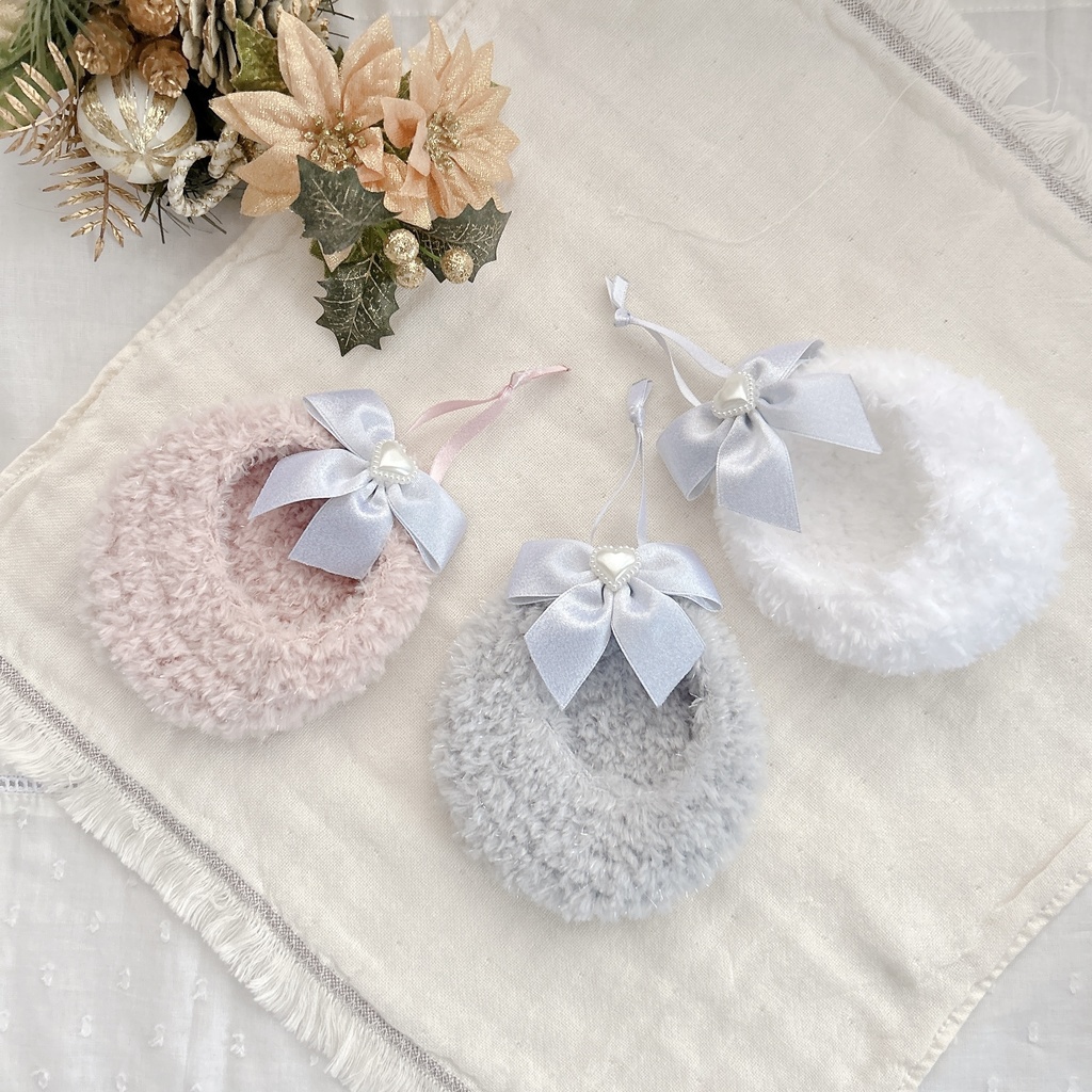 ゆきんこハンモック☆あたまリボンver.