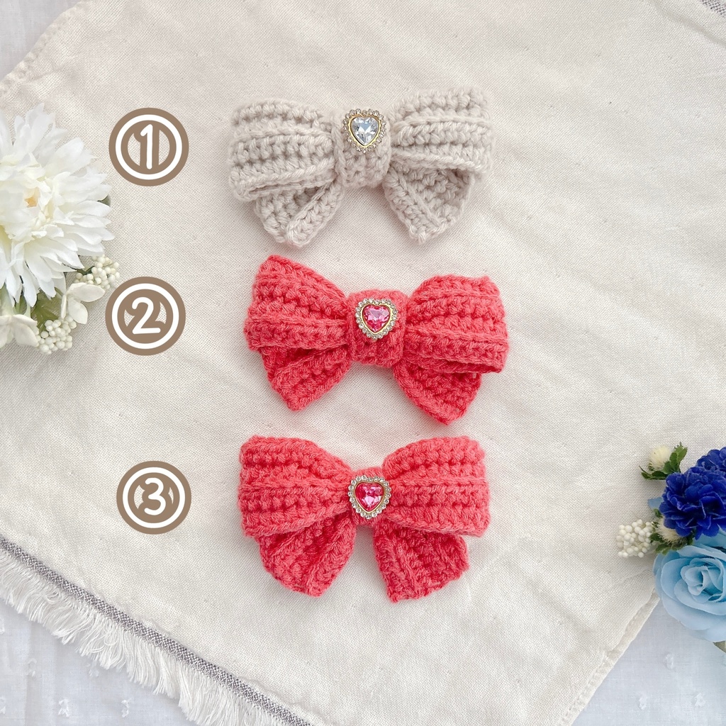 毛糸のリボン♡大きい子サイズ