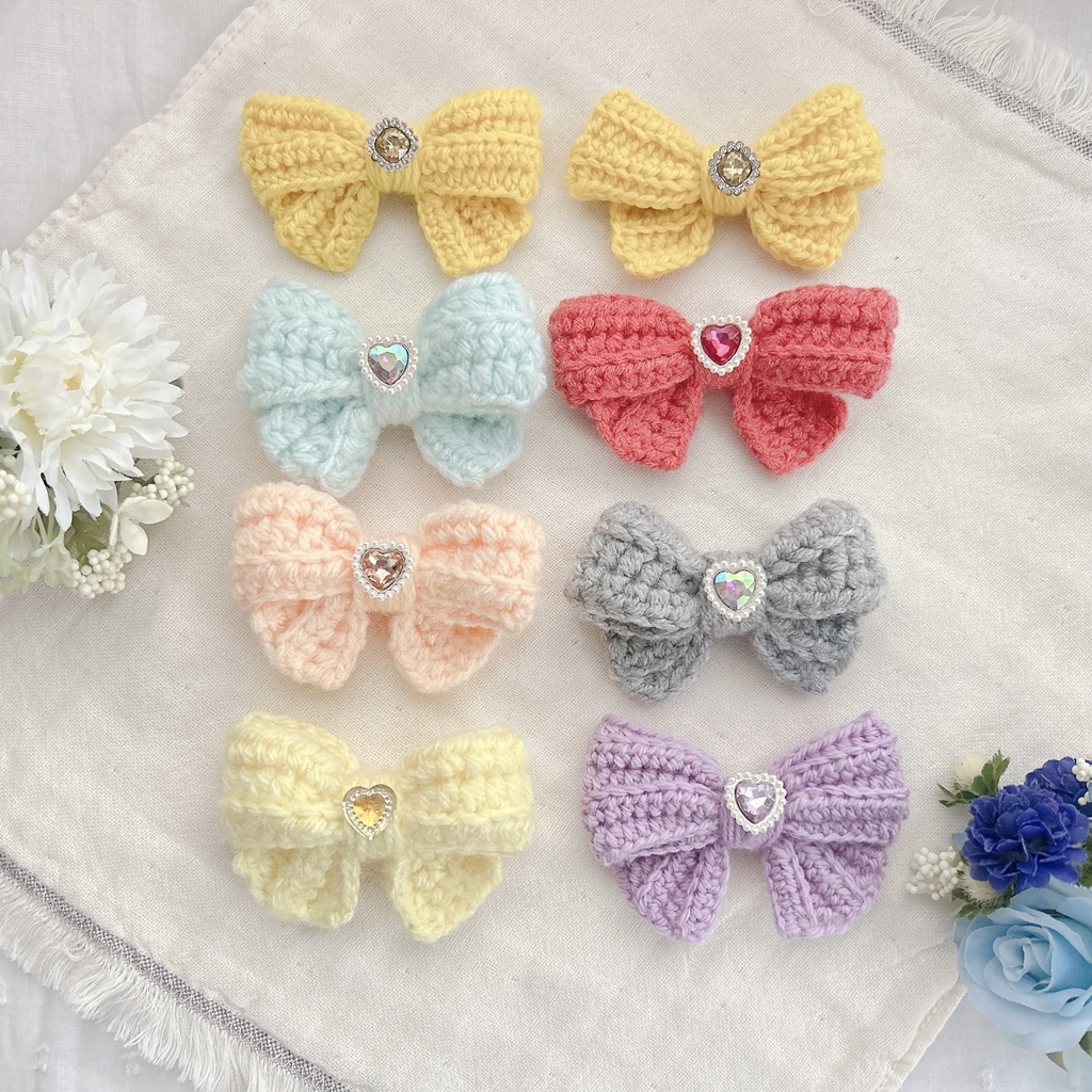 毛糸のリボン♡小さい子サイズ