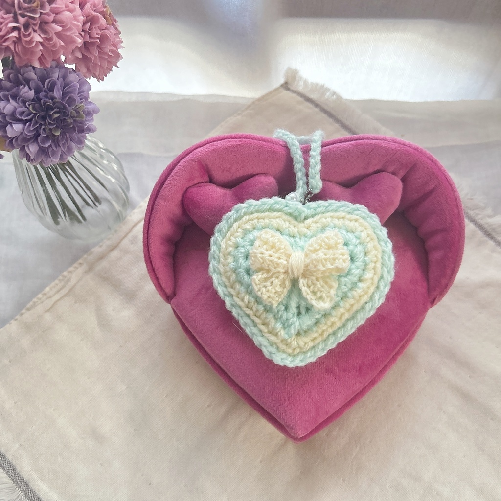 ♡オタ活にも使える♡りぼんバッグチャーム♡