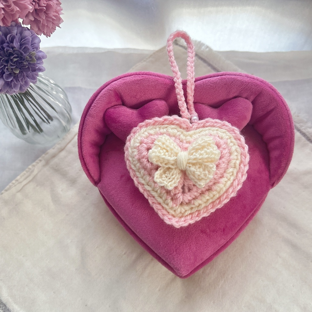 ♡オタ活にも使える♡りぼんバッグチャーム♡