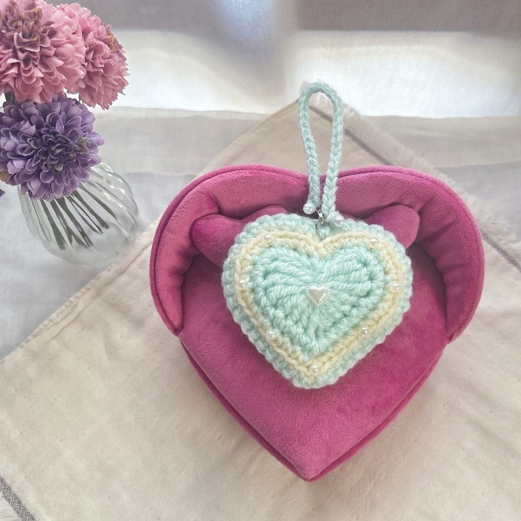 ♡オタ活にも使える♡りぼんバッグチャーム♡