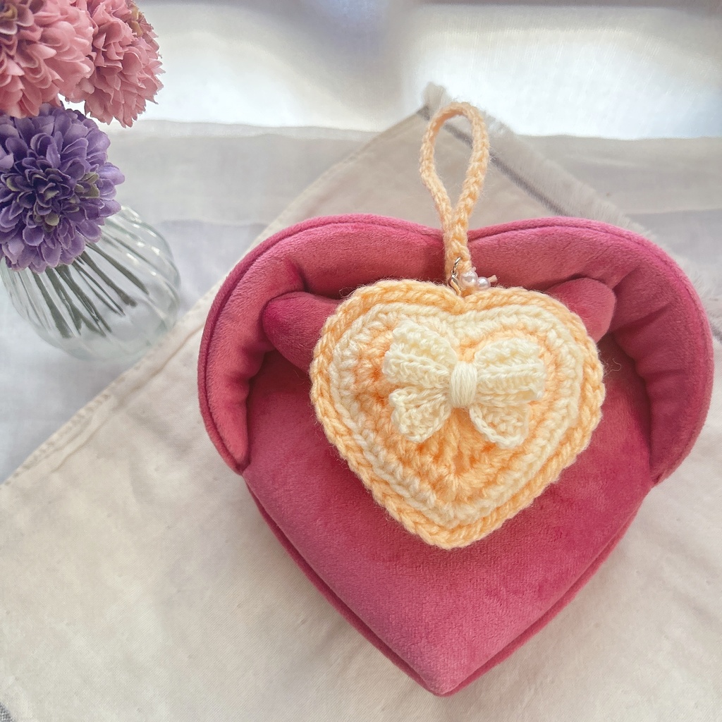 ♡オタ活にも使える♡りぼんバッグチャーム♡