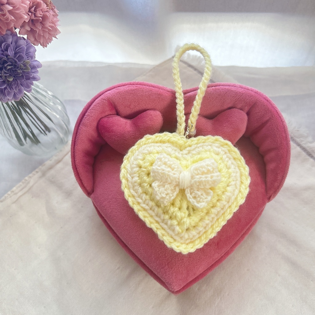 ♡オタ活にも使える♡りぼんバッグチャーム♡