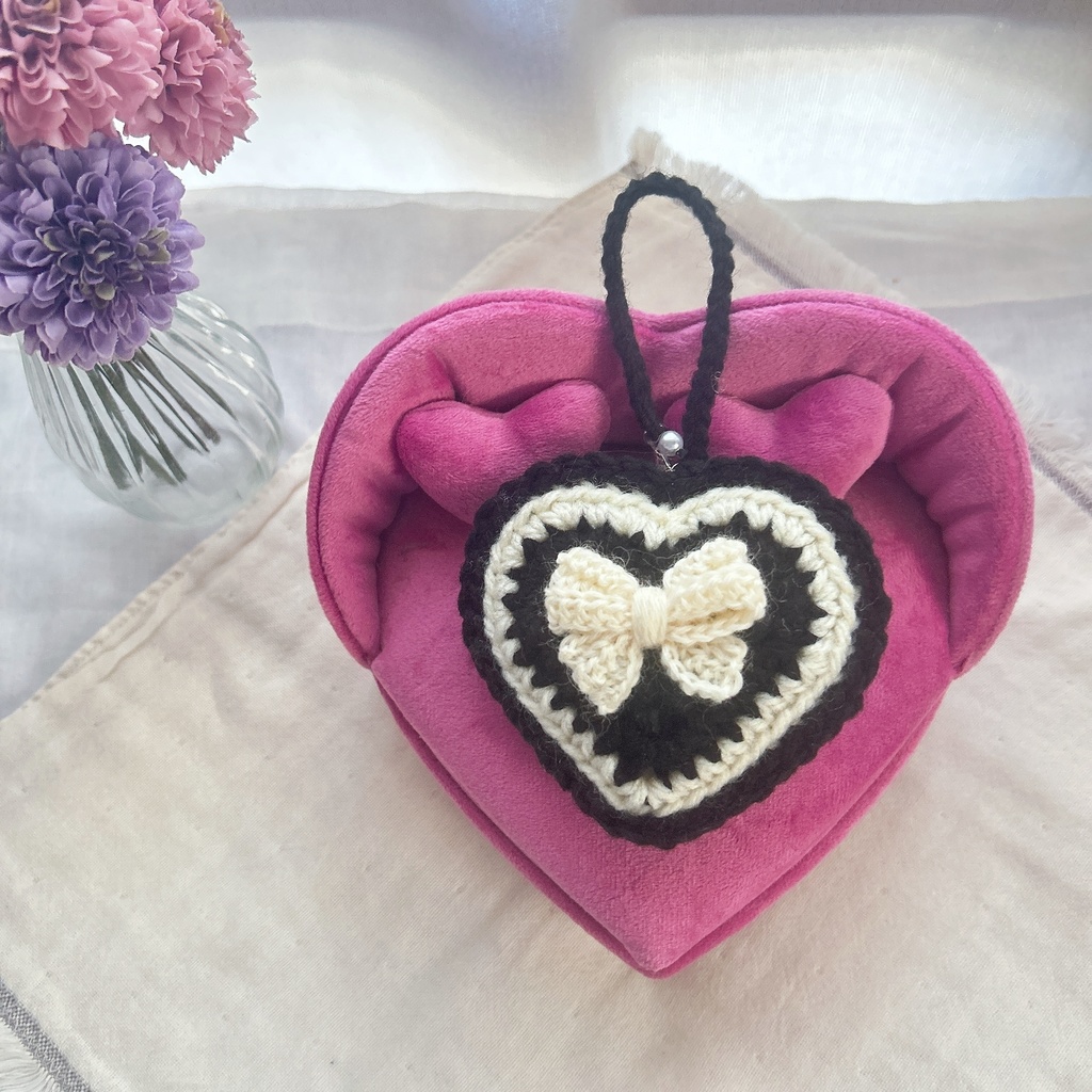 ♡オタ活にも使える♡りぼんバッグチャーム♡