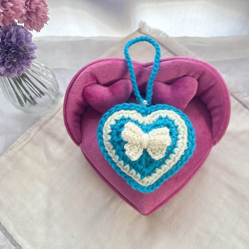 ♡オタ活にも使える♡りぼんバッグチャーム♡