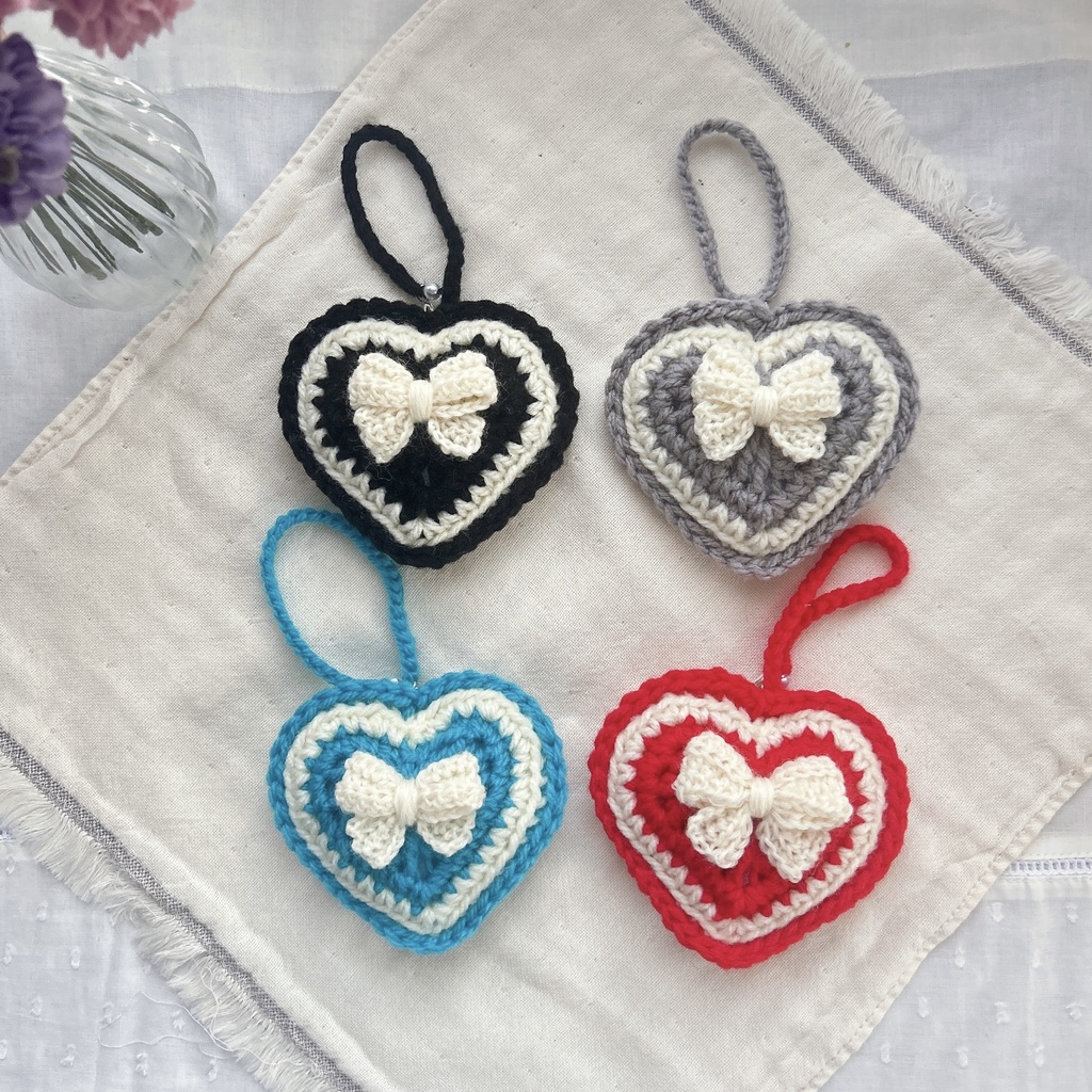 ♡オタ活にも使える♡りぼんバッグチャーム♡