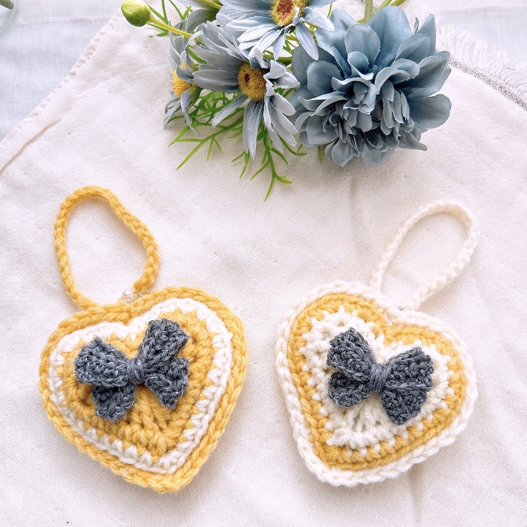 ♡オタ活にも使える♡りぼんバッグチャーム♡