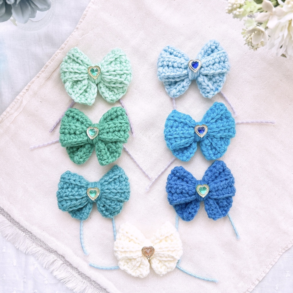 毛糸のりぼん♡小さい子サイズ