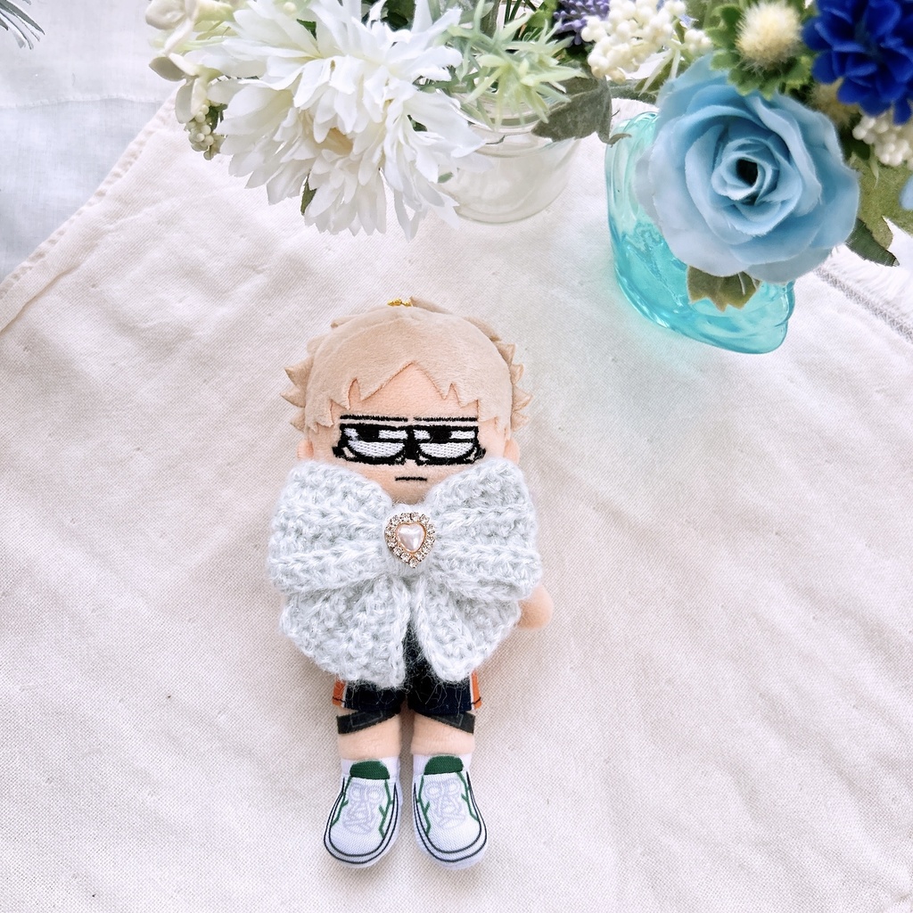 ふわふわ毛糸のリボン♡小さい子サイズ